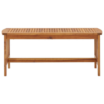 vidaXL Coffee Table 102x50x43 cm Solid Acacia Wood