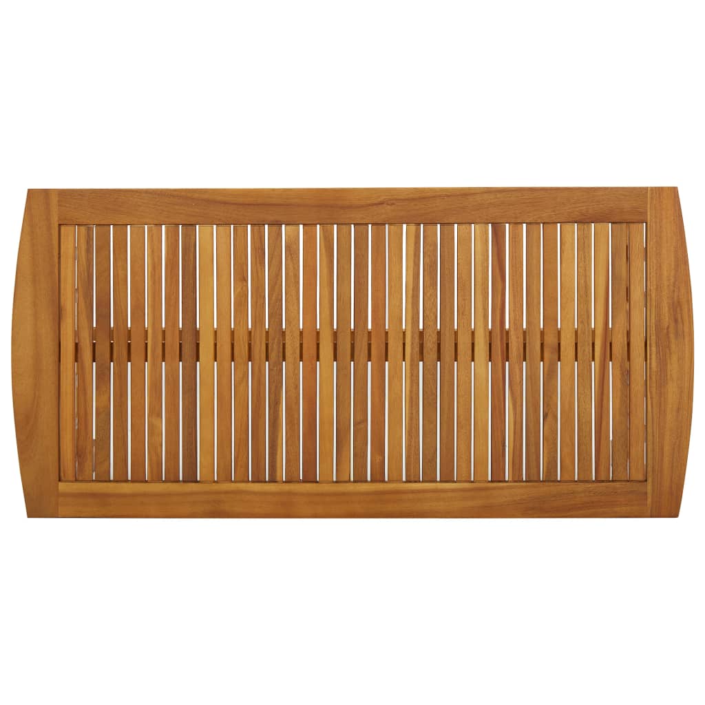 vidaXL Coffee Table 102x50x43 cm Solid Acacia Wood
