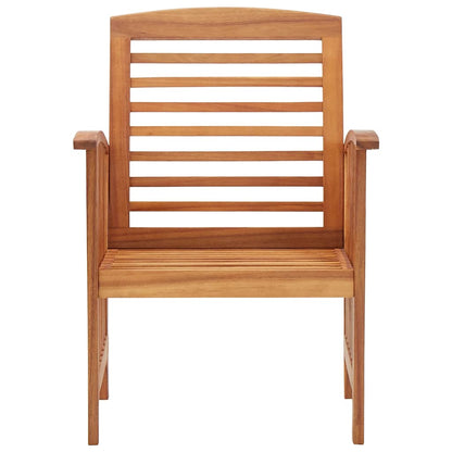 310256 vidaXL Garden Chairs 2 pcs Solid Acacia Wood