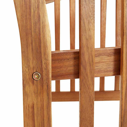 310256 vidaXL Garden Chairs 2 pcs Solid Acacia Wood