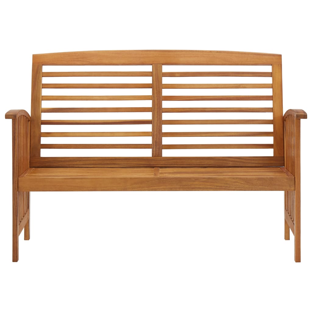 vidaXL Garden Bench | Natural Wood | Solid Acacia Wood | Medium | Durable