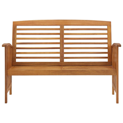 vidaXL Garden Bench | Natural Wood | Solid Acacia Wood | Medium | Durable