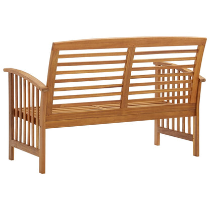 vidaXL Garden Bench | Natural Wood | Solid Acacia Wood | Medium | Durable