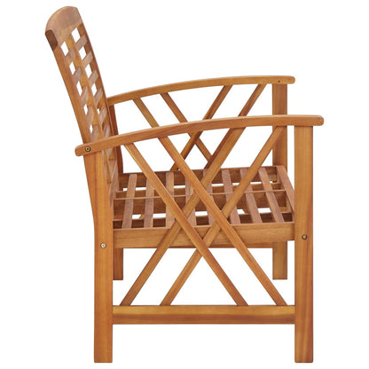 vidaXL Patio Bench | Durable | Garden Bench | Rectangular | Traditional