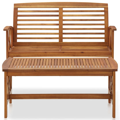 vidaXL Garden Lounge Set | Natural wood | Solid acacia wood | Medium |  Strong
