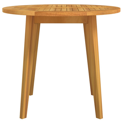 vidaXL Garden Table | Natural wood | Solid Acacia wood | Medium