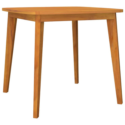 vidaXL Garden Table | Natural Acacia | Solid Acacia wood | 85x85 cm | Durable