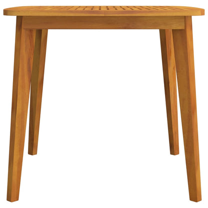 vidaXL Garden Table | Natural Acacia | Solid Acacia wood | 85x85 cm | Durable