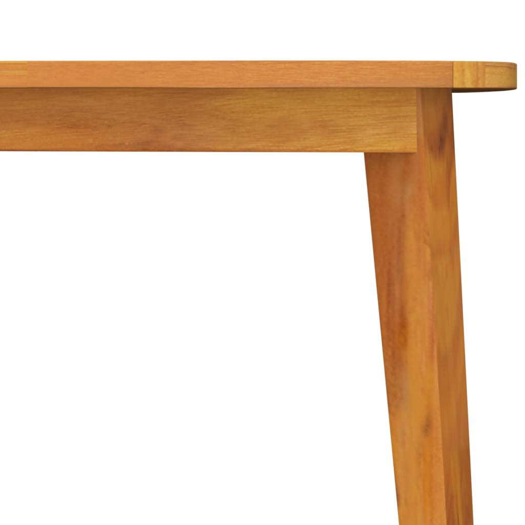vidaXL Garden Table | Natural Acacia | Solid Acacia wood | 85x85 cm | Durable