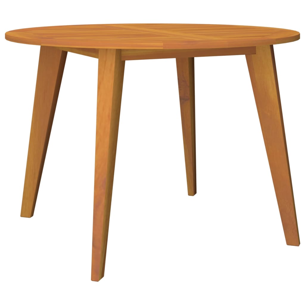 vidaXL Garden Table | Brown | Solid Acacia wood | Medium | Durable