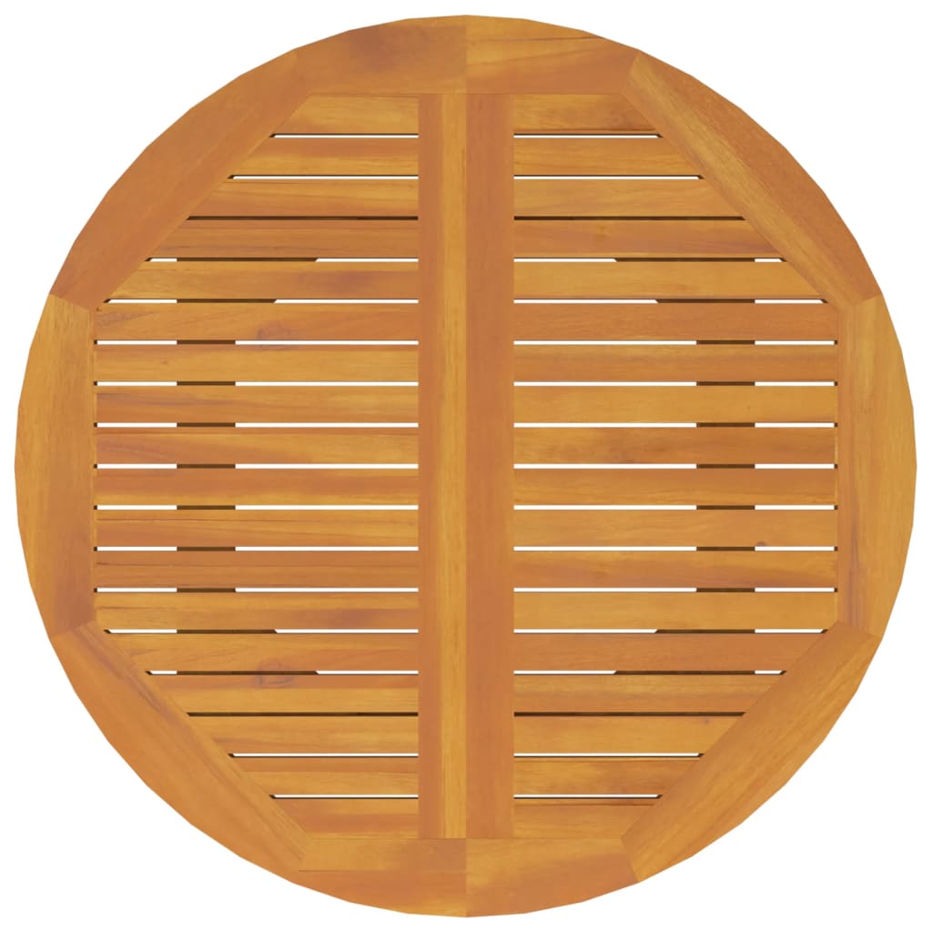 vidaXL Garden Table | Brown | Solid Acacia wood | Medium | Durable