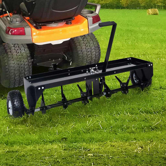 147892 vidaXL Lawn Aerator for Ride-on Mower 102 cm