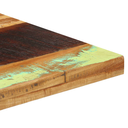 vidaXL Bistro Table Square 50x50x75 cm Solid Reclaimed Wood