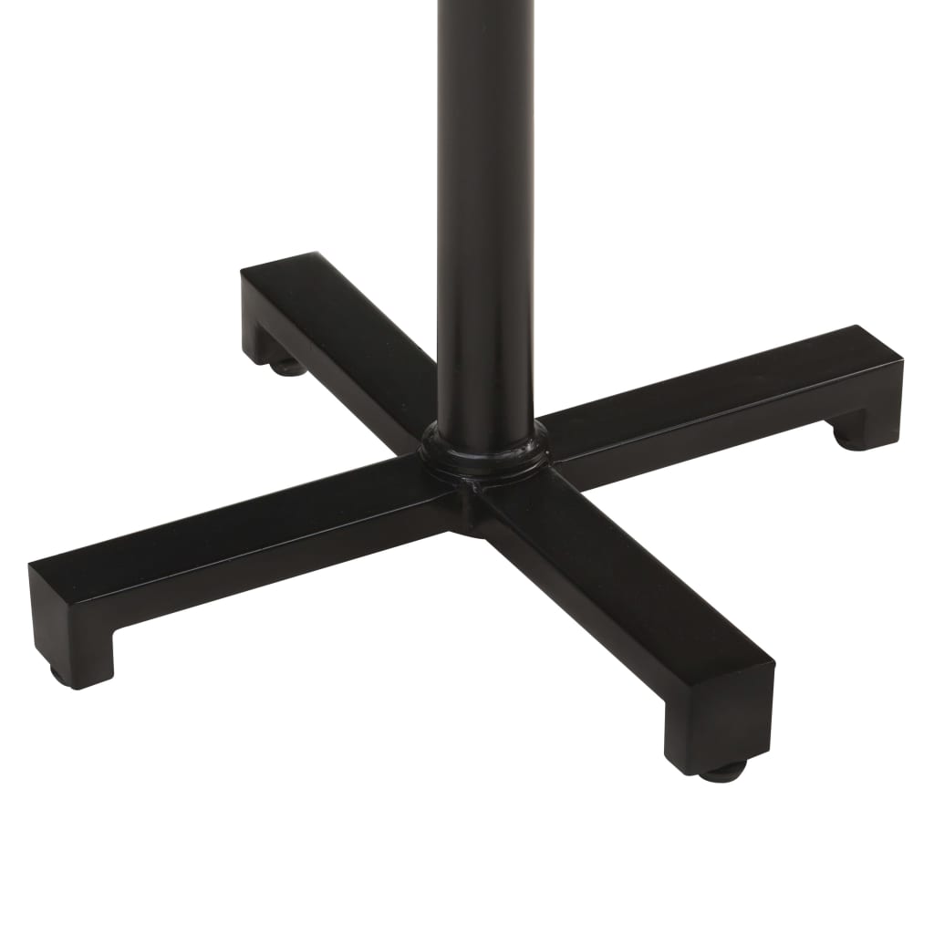 vidaXL Bistro Table Square 50x50x75 cm Solid Reclaimed Wood