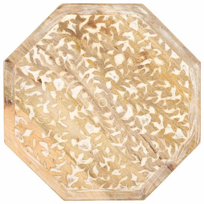 320372 vidaXL Side Table Ø48 cm Solid Mango Wood