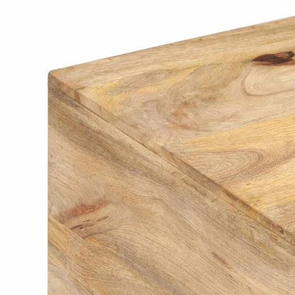 320375 vidaXL Coffee Table 67x67x45 cm Solid Mango Wood