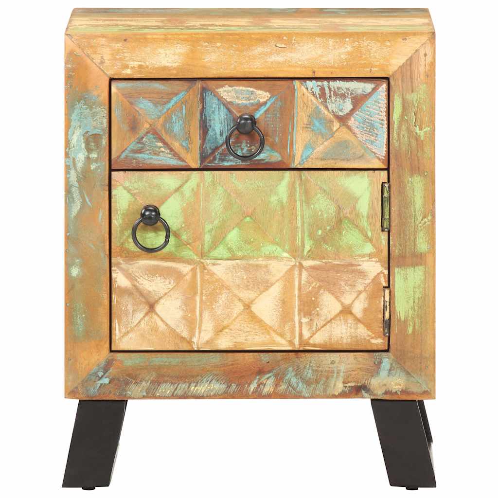 320377 vidaXL Bedside Cabinet 40x30x50 cm Solid Reclaimed Wood