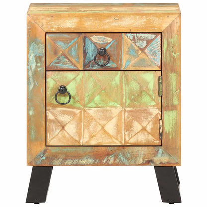 320377 vidaXL Bedside Cabinet 40x30x50 cm Solid Reclaimed Wood