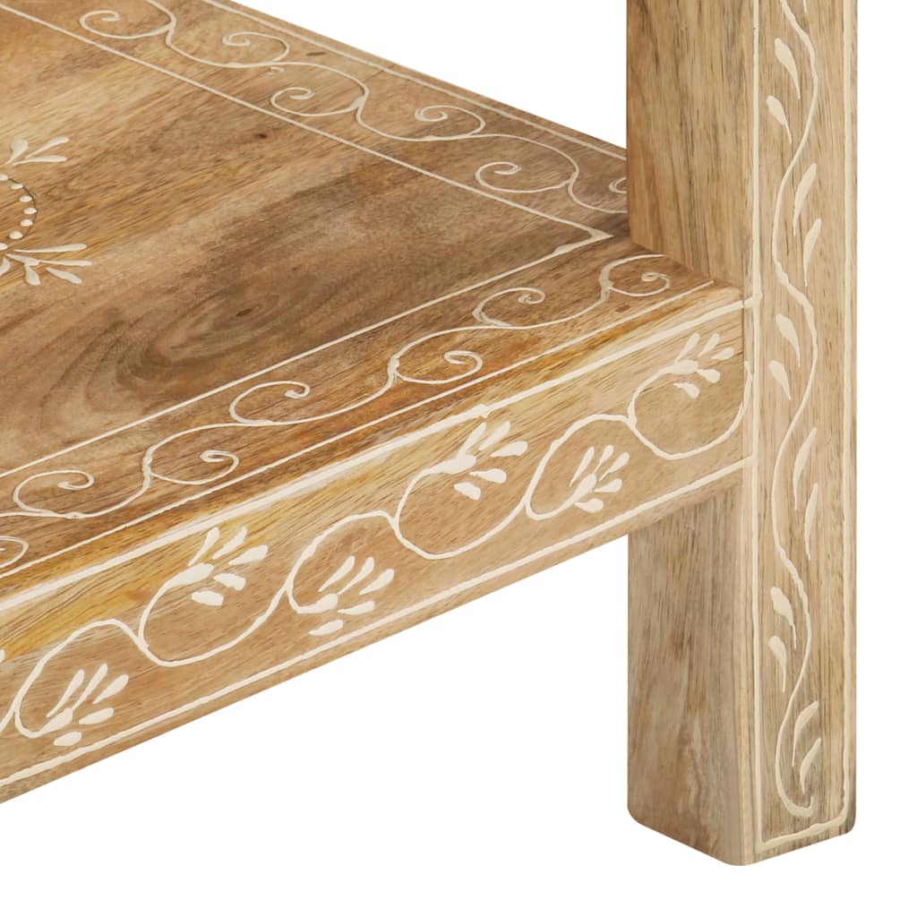 vidaXL Console Table 80x35x74 cm Solid Mango Wood