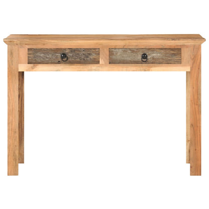vidaXL Desk 110x50x75 cm Solid Reclaimed Wood