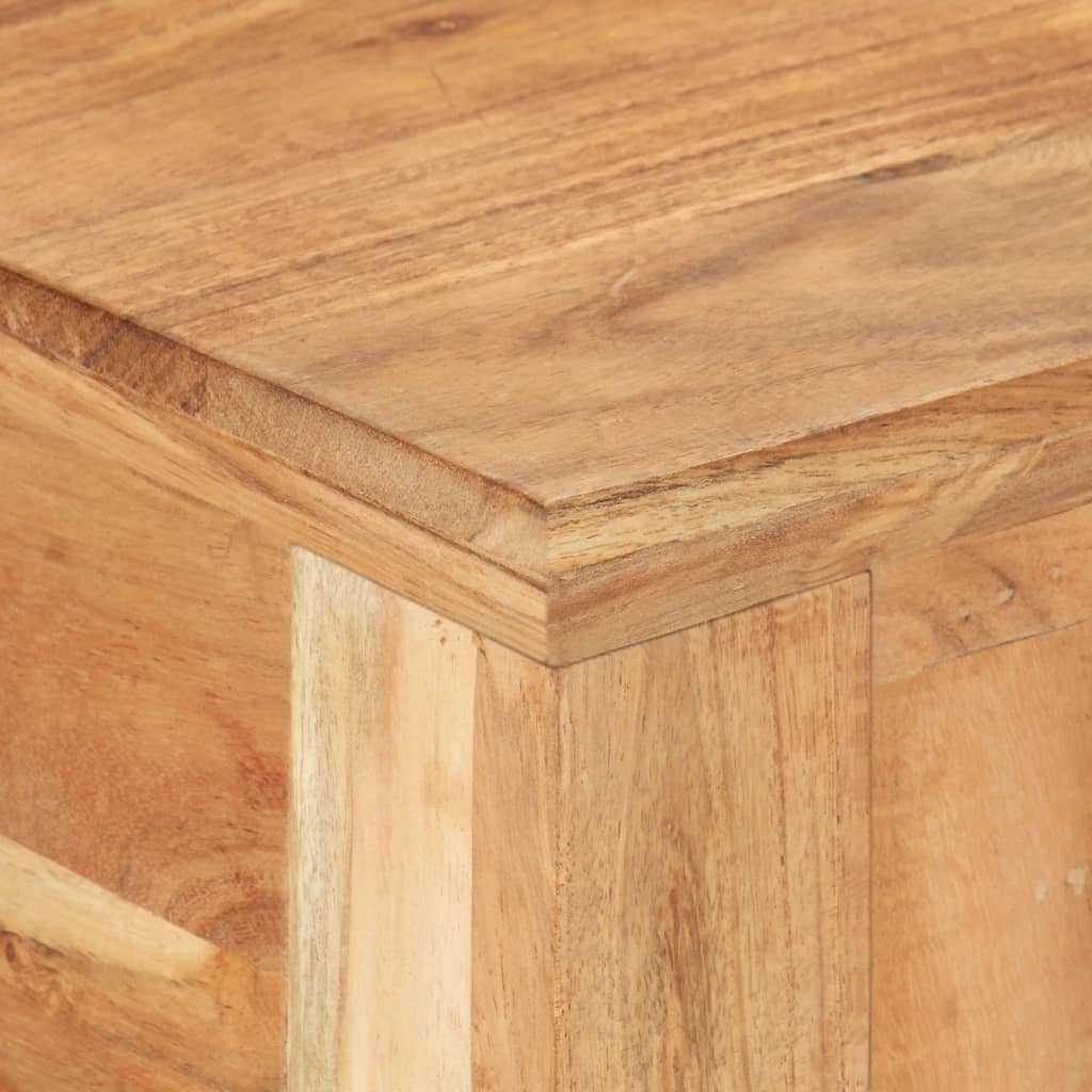 vidaXL Desk 110x50x75 cm Solid Reclaimed Wood