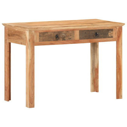 vidaXL Desk 110x50x75 cm Solid Reclaimed Wood