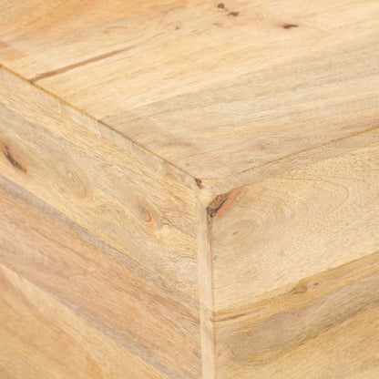 320387 vidaXL Coffee Table V-shape 66x66x30 cm Solid Mango Wood