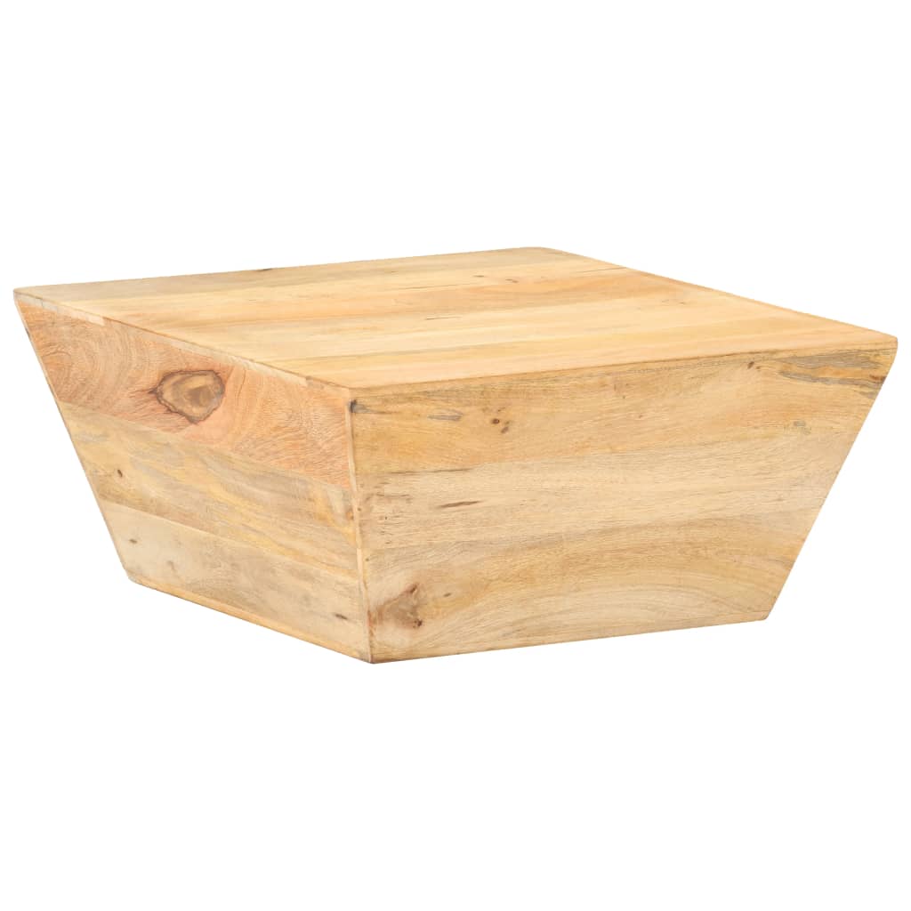 vidaXL Coffee Table V-shape 66x66x30 cm Solid Mango Wood