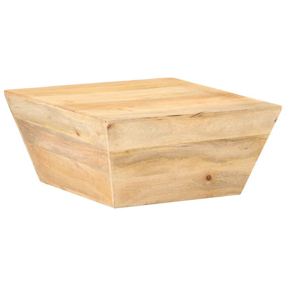vidaXL Coffee Table V-shape 66x66x30 cm Solid Mango Wood