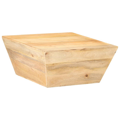vidaXL Coffee Table V-shape 66x66x30 cm Solid Mango Wood