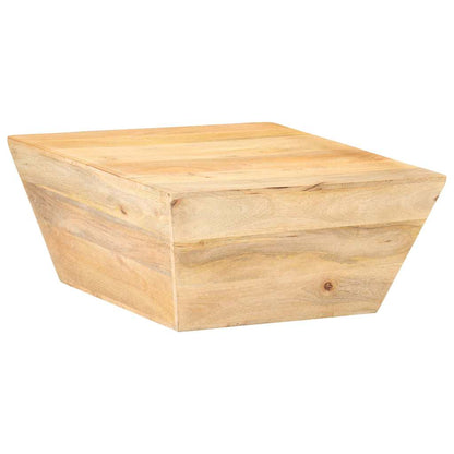 320387 vidaXL Coffee Table V-shape 66x66x30 cm Solid Mango Wood