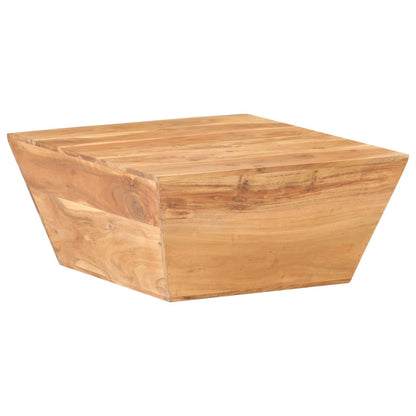 vidaXL Coffee Table V-shape 66x66x30 cm Solid Acacia Wood