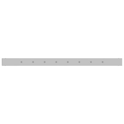 vidaXL Adjustable Work Bench Frames 2 pcs Metal 85x(69-95.5) cm Grey