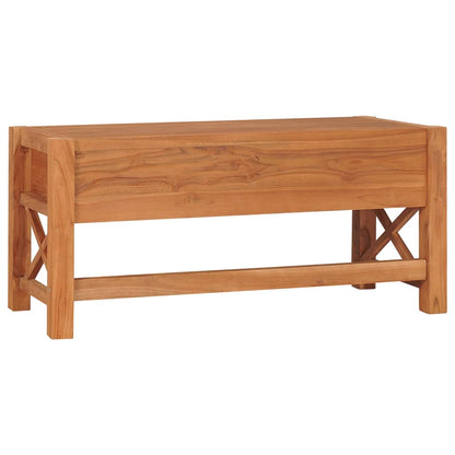 vidaXL TV Cabinet 100x40x45 cm Teak Wood