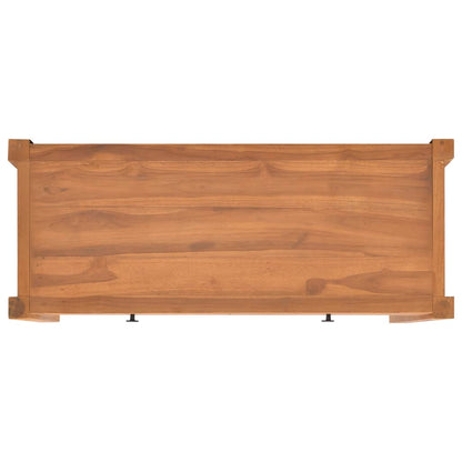 vidaXL TV Cabinet 100x40x45 cm Teak Wood
