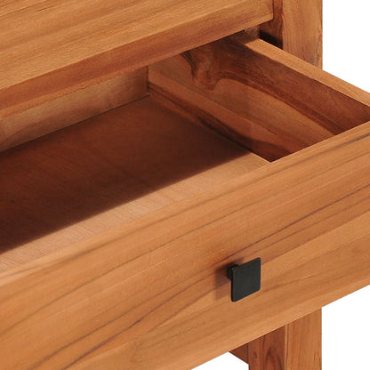 vidaXL TV Cabinet 100x40x45 cm Teak Wood