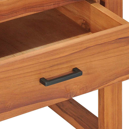 vidaXL TV Cabinet 100x40x45 cm Teak Wood