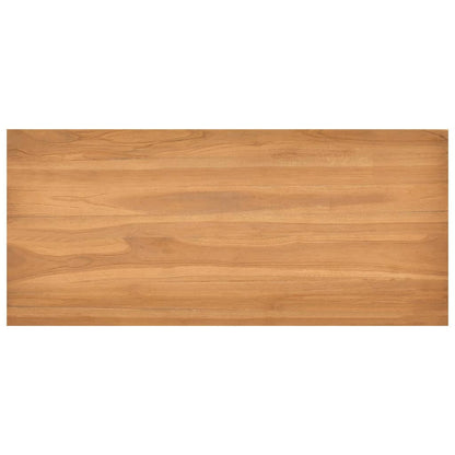 vidaXL Desk 100x45x75 cm Solid Teak Wood