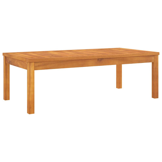vidaXL Garden Coffee Table | Natural acacia wood | Solid acacia wood | Medium