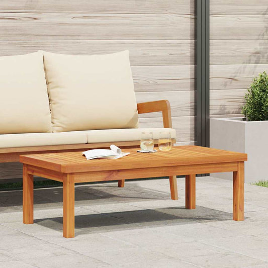 vidaXL Garden Coffee Table | Natural acacia wood | Solid acacia wood | Medium