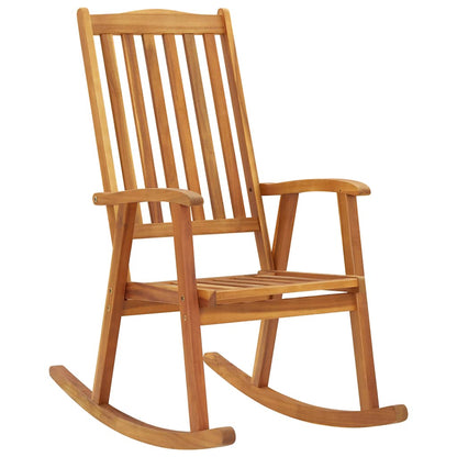 311844 vidaXL Rocking Chair Solid Acacia Wood