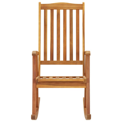 311844 vidaXL Rocking Chair Solid Acacia Wood