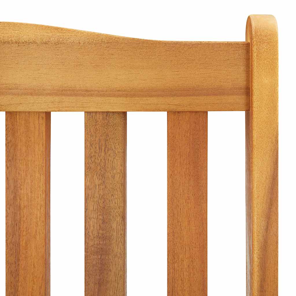 311844 vidaXL Rocking Chair Solid Acacia Wood