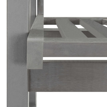 vidaXL Rocking Chair | Grey | Solid Acacia Wood | Standard |  Durable