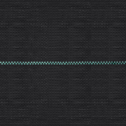 vidaXL Weed & Root Control Mat Black 1x10 m PP