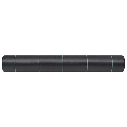 313068 vidaXL Weed & Root Control Mat Black 2x100 m PP