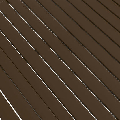 vidaXL Garden Table Brown 190x80x72 cm Steel