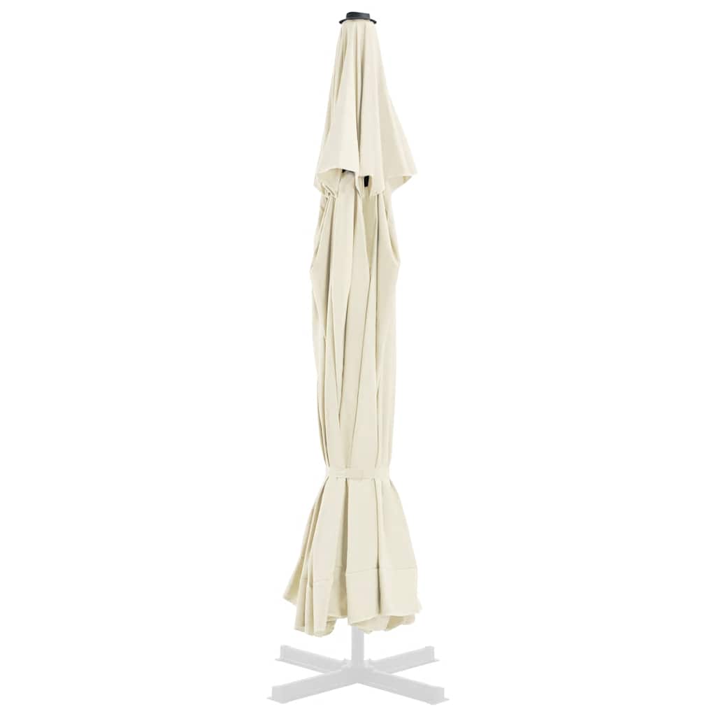 vidaXL Replacement Fabric for Outdoor Parasol Sand 515 cm