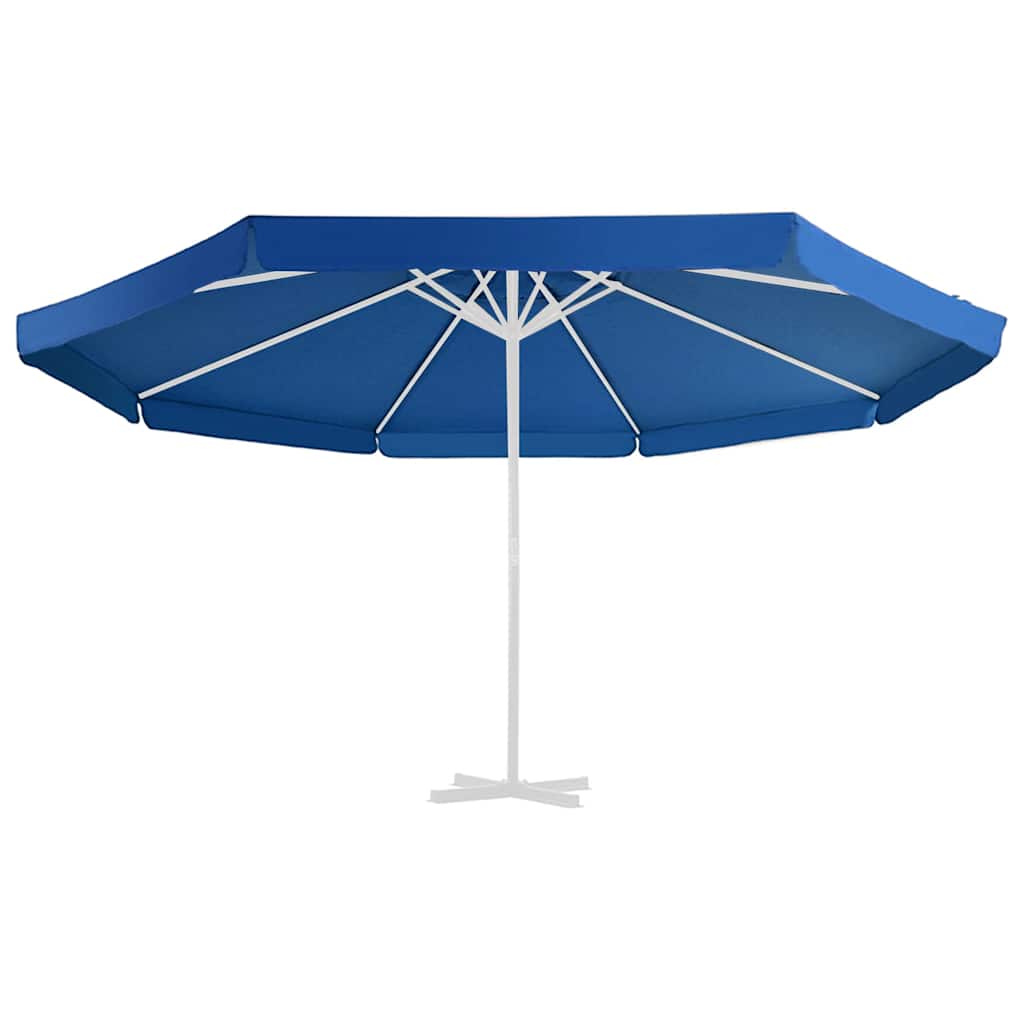 vidaXL Replacement Fabric for Outdoor Parasol Azure Blue 515 cm