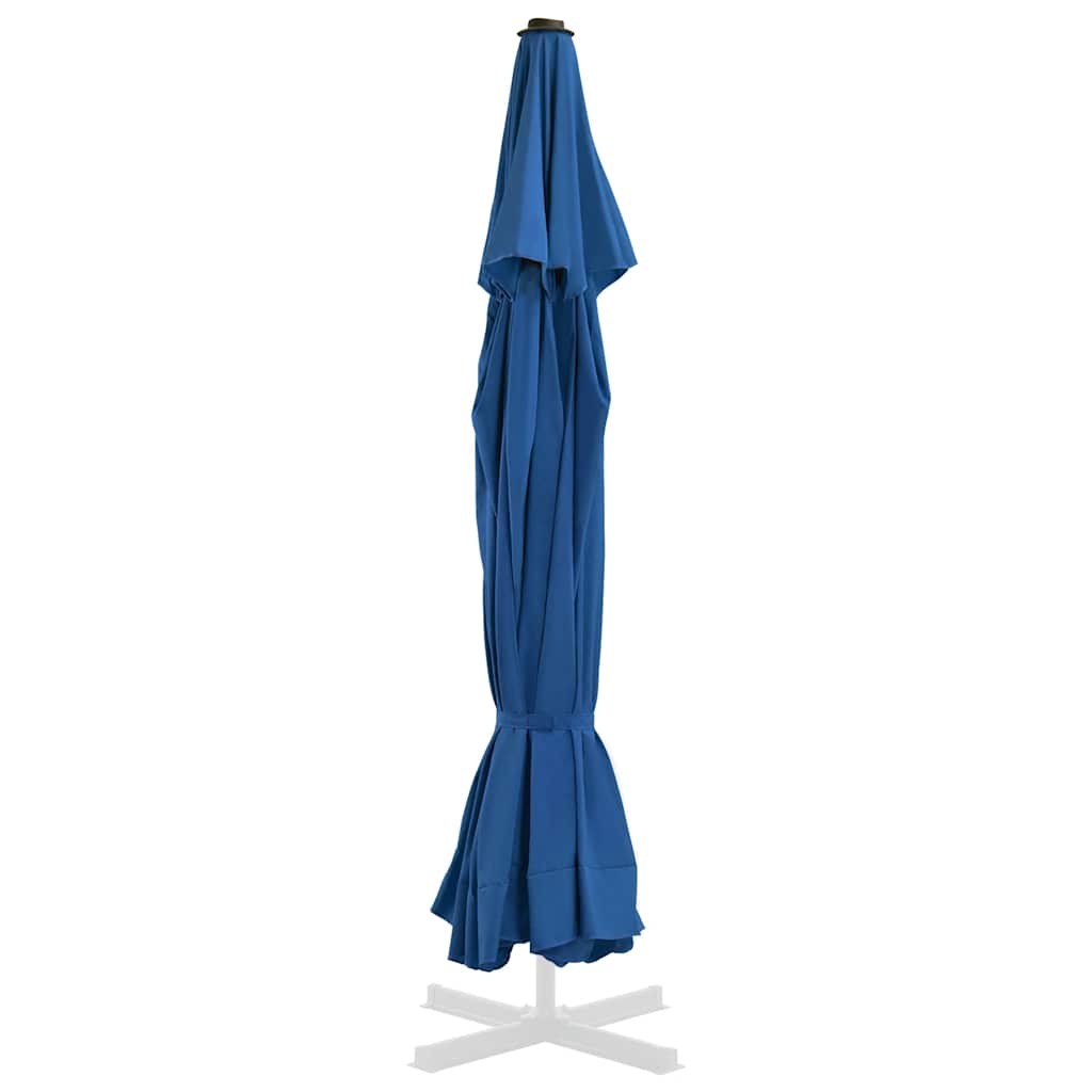 vidaXL Replacement Fabric for Outdoor Parasol Azure Blue 515 cm